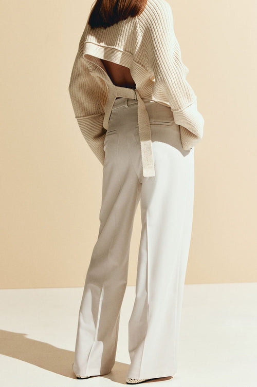Dames Trousers Wide Cut 2