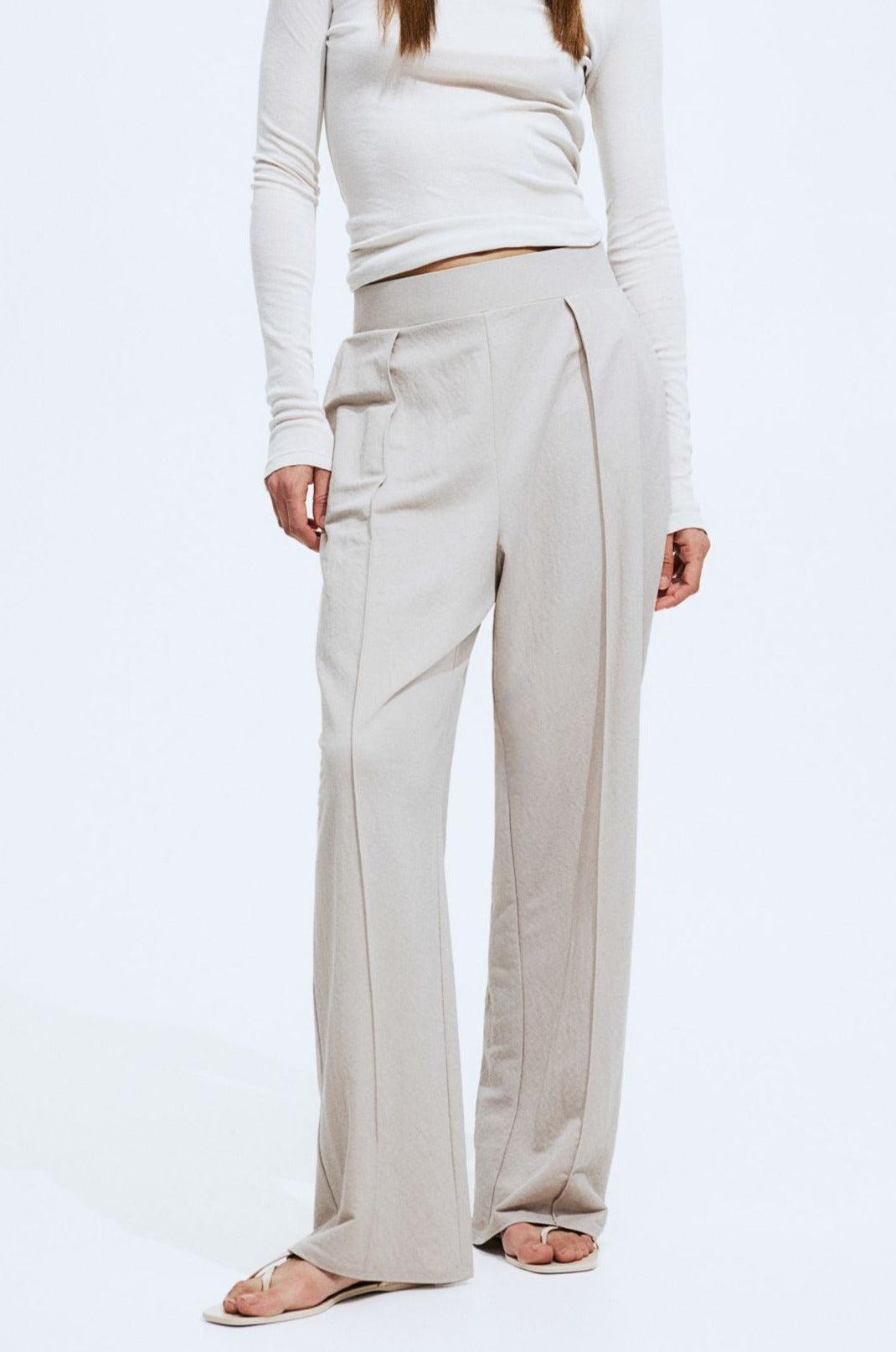 Dames Trousers Wide Cut 3