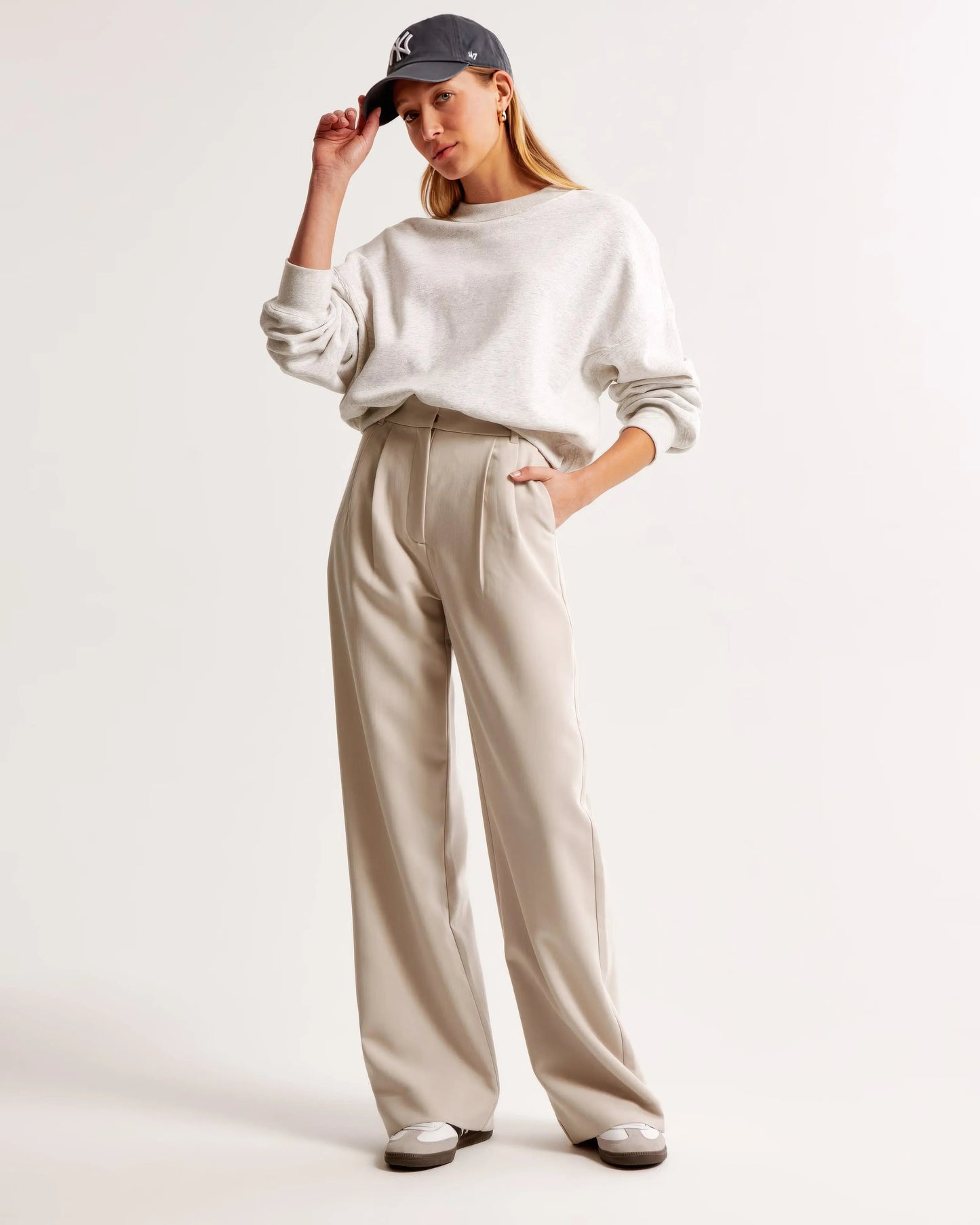 Dames Trousers Wide Leg 0