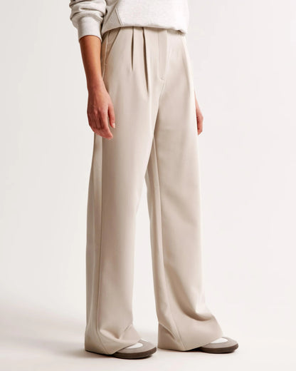 Dames Trousers Wide Leg 3