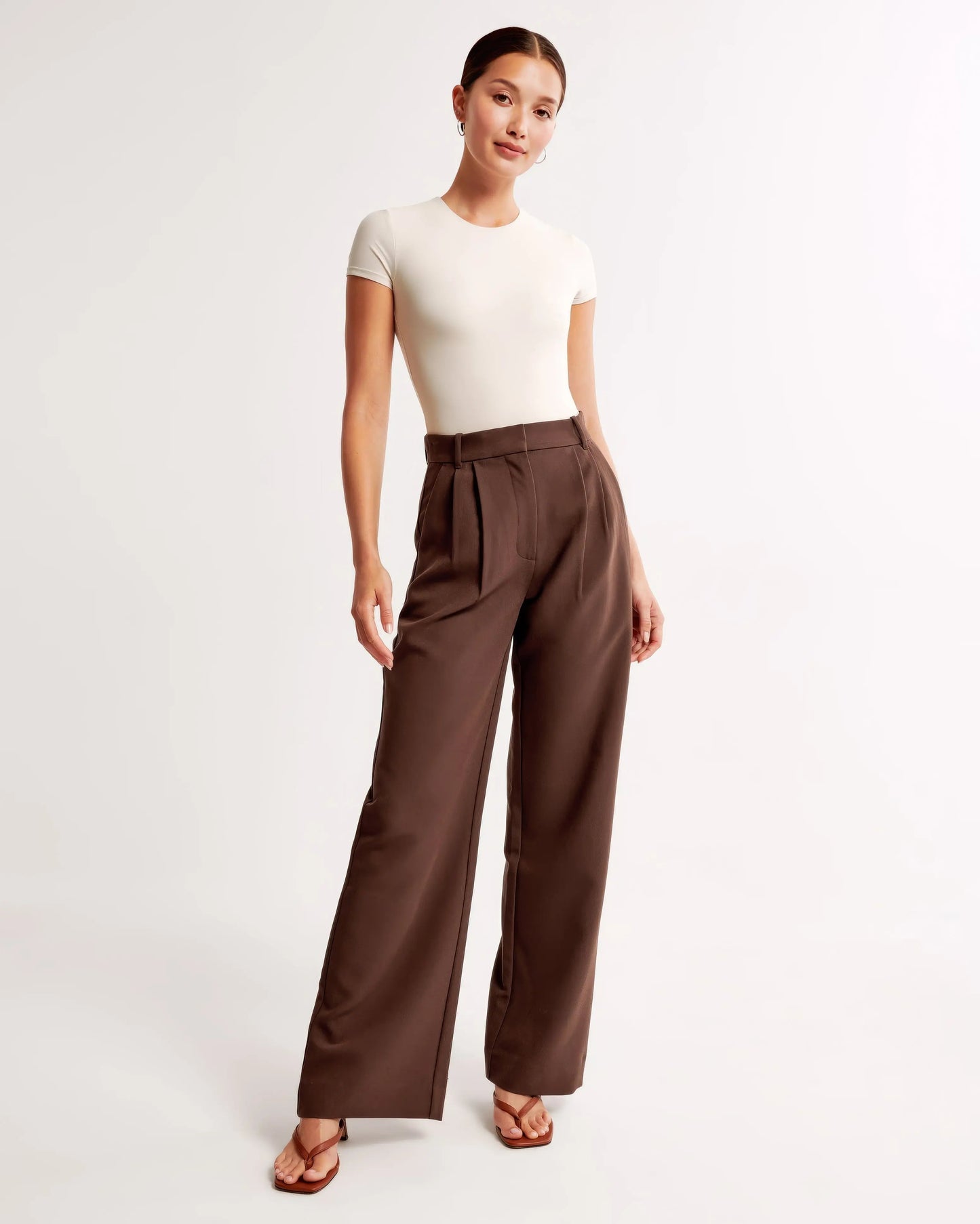 Dames Trousers Wide Leg 9