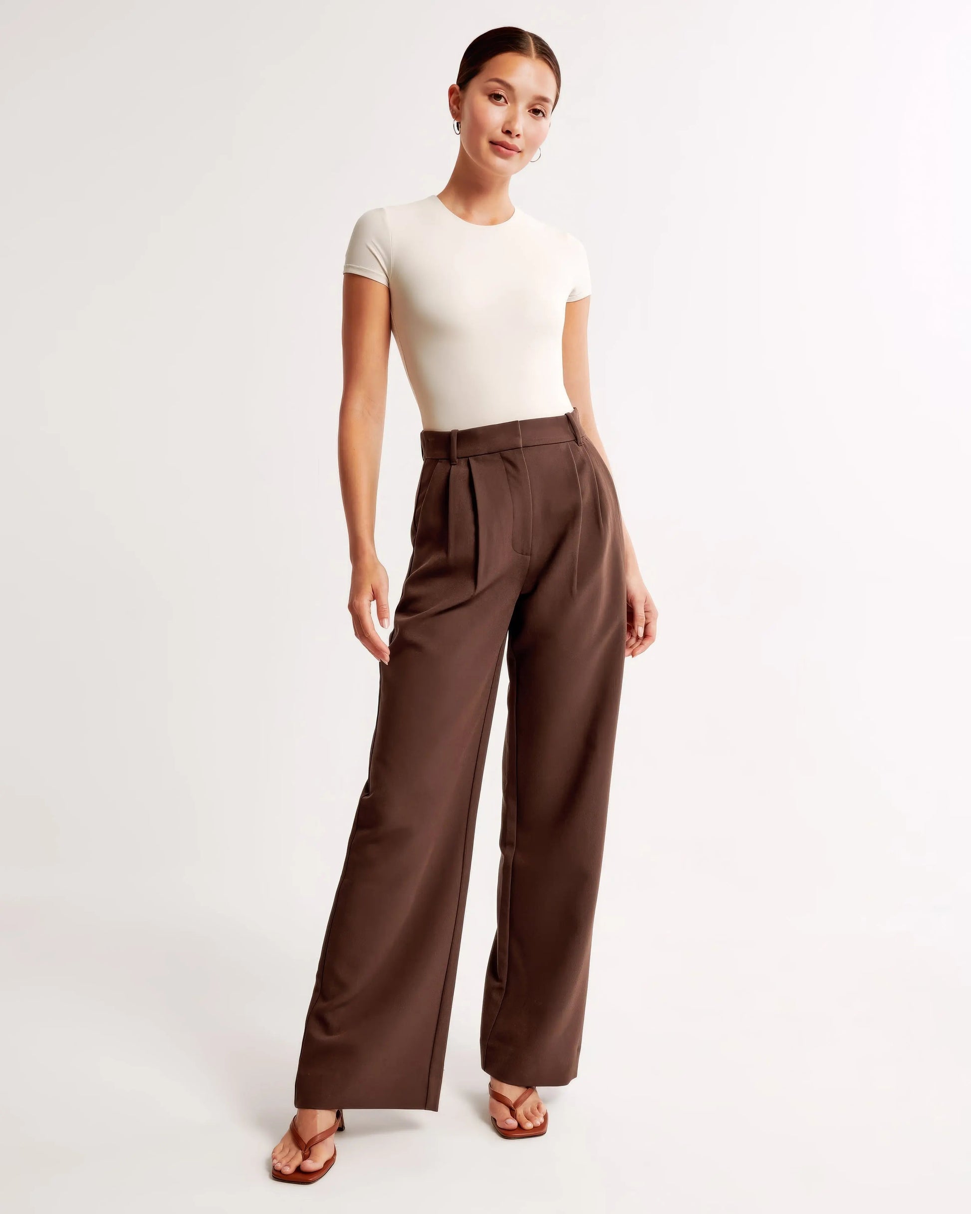 Dames Trousers Wide Leg 9