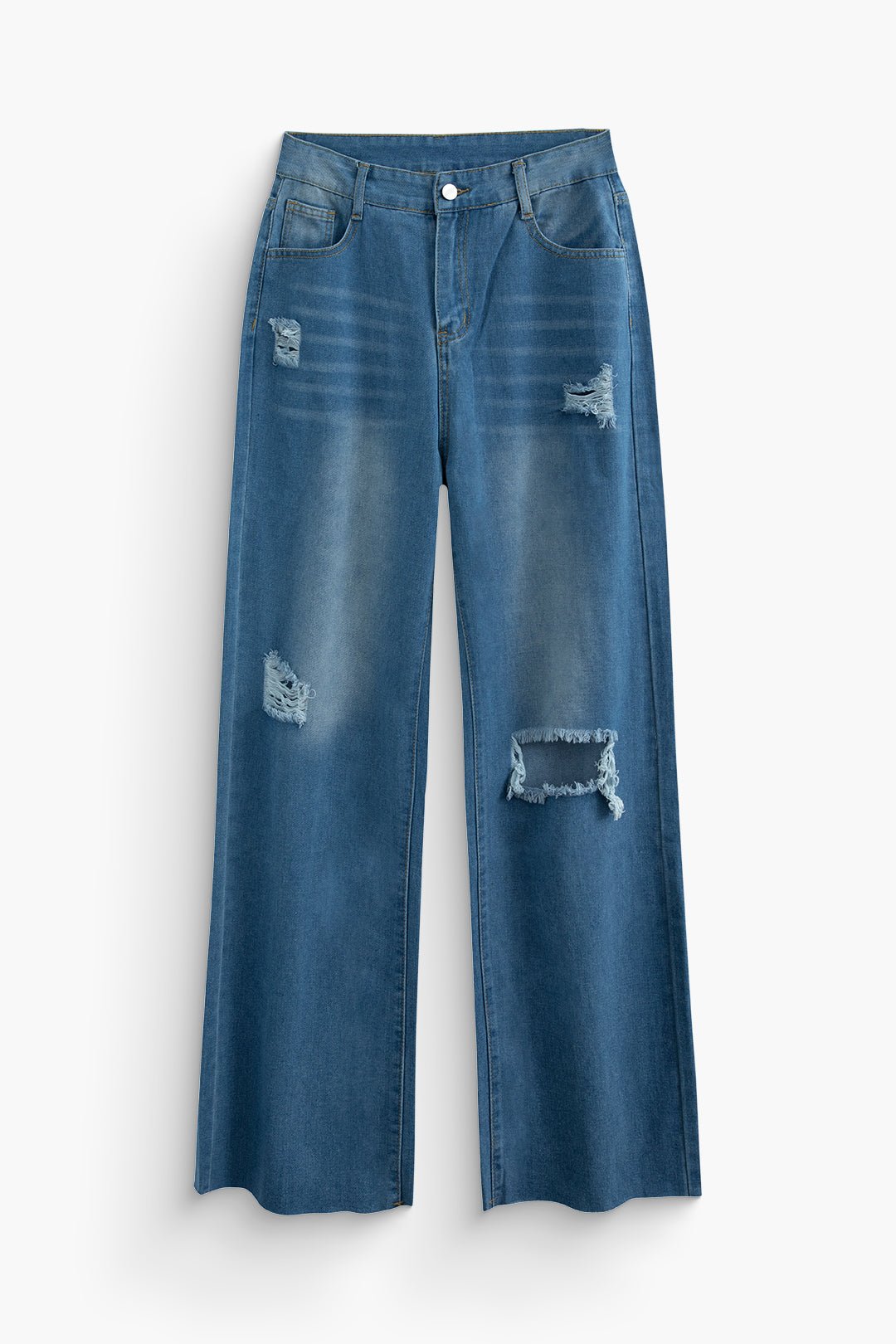 Women Vintage Hoge Waist Jeans