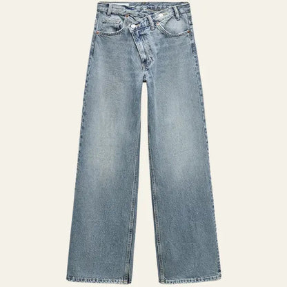 Dames Wide Jeans 0