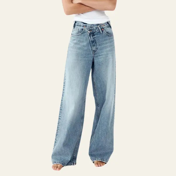 Dames Wide Jeans 1