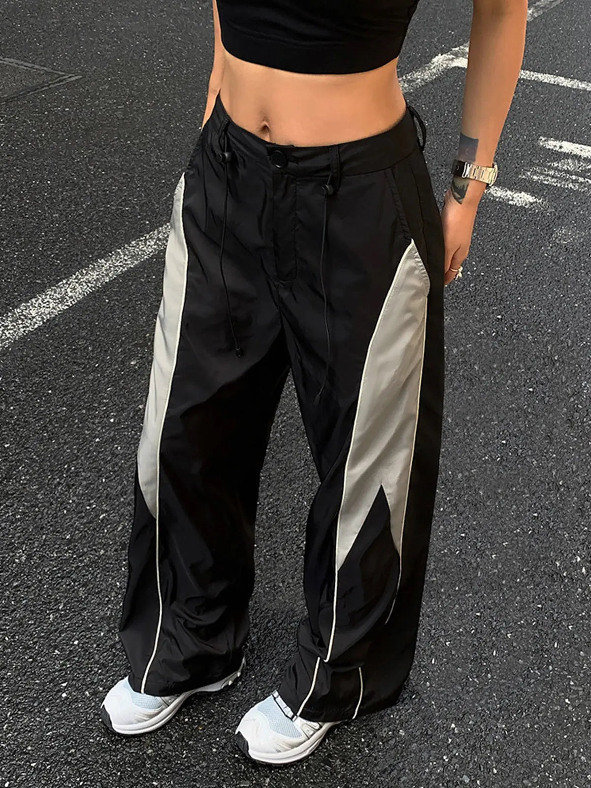Dames Wide Leg Joggers 0