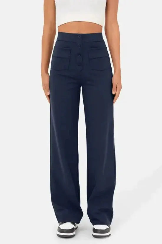 Dames Wide Leg Trousers 1