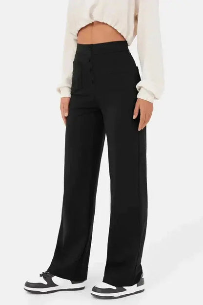 Dames Wide Leg Trousers 8