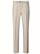 Men’s Slim Fit 3-Piece Suit – Glossy Finish Elegant Formal Style