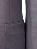 Men’s Slim Fit 3-Piece Suit – Glossy Finish Elegant Formal Style
