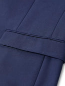 Men’s Slim Fit 3-Piece Suit – Glossy Finish Elegant Formal Style
