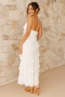 Elegant Maxi Ruffle Dress for Women - Versatile Summer Wedding Guest Dresses in Multiple Colors 3
