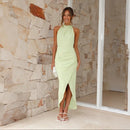 Elegant Sleeveless Dress for Women – Comfortable and Stylish Halter Neck Design 2