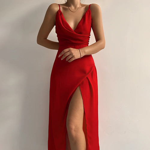 Elegant Spaghetti Strap Maxi Dress: Effortless Style for Every Occasion 1