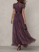 Flavia: Elegant Chiffon Maxi Dress for Special Occasions 2