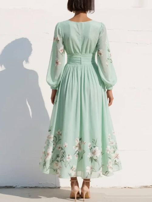 Floral Maxi Dress with Sleeves: Effortless Elegance for Spring Events 2