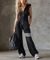 Giada Retro Sports Jumpsuit: Effortless Style for Every Day