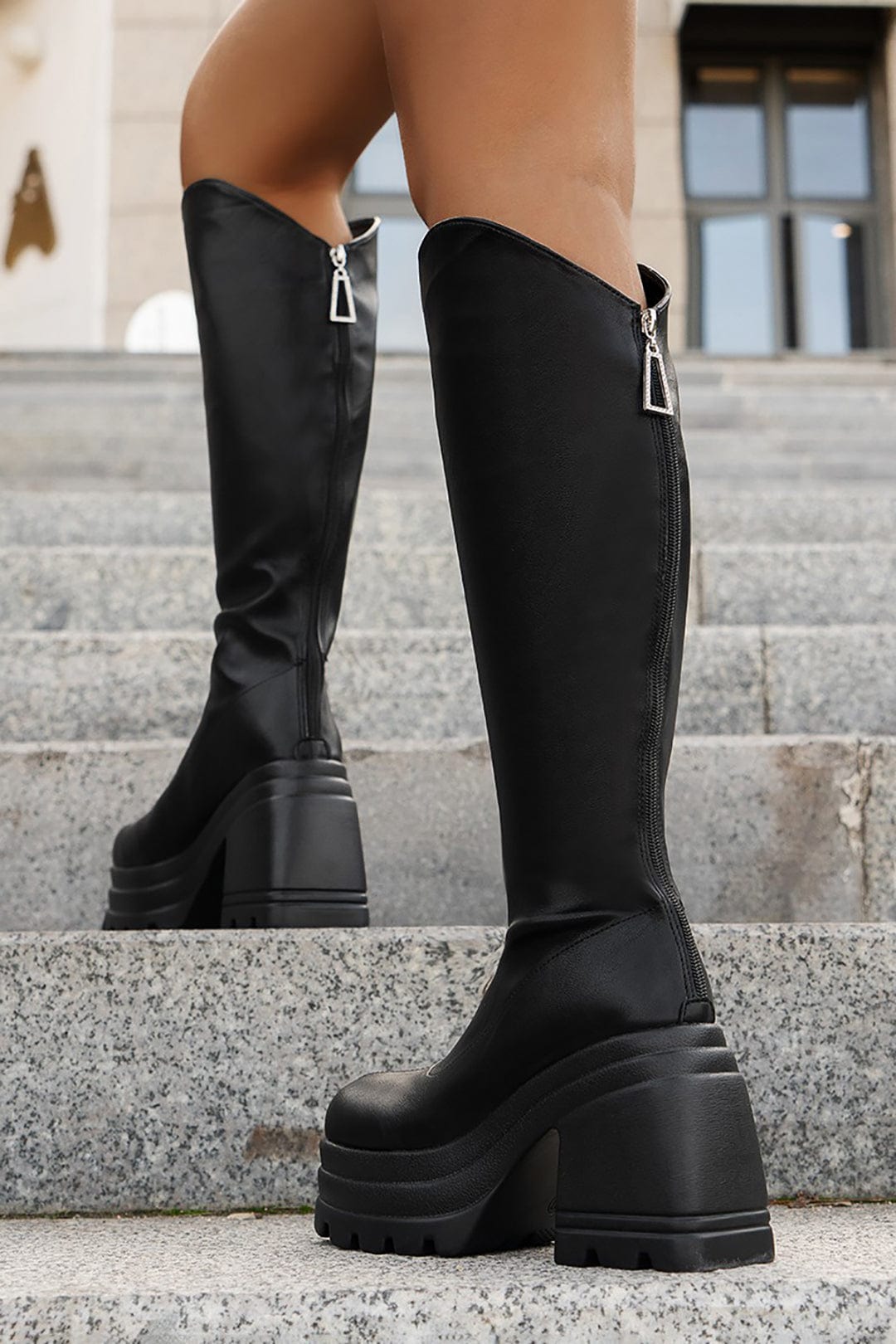 Heren Knee High Boots 1