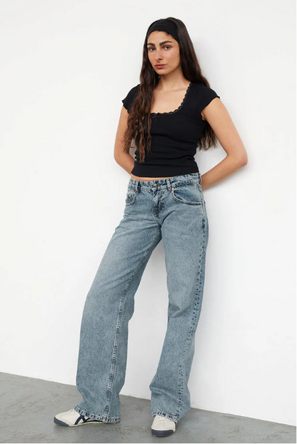 Heren Low-Rise Jeans 6