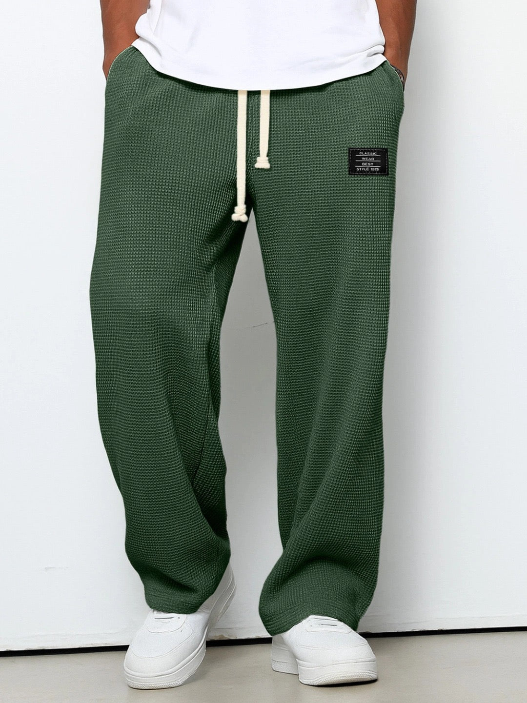 Men’s Relaxed Fit Joggers With Side Pockets – Comfortable Casual Pants