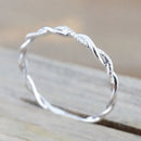 Women's Adjustable Stainless Steel Engagement Ring – Classic Wedding Band