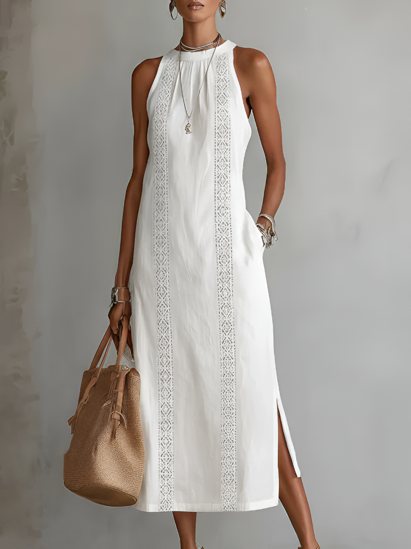 Jimena Lace Maxi Dress: Effortless Elegance for Summer Outings 1