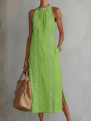 Jimena Lace Maxi Dress: Effortless Elegance for Summer Outings 5