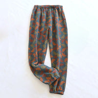 Women's Lightweight Floral Pattern Lounge Pants – Soft Sleepwear Trousers