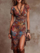 Martin Pleated Midi Dress: Flattering Style for Summer Events 0