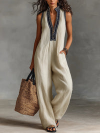 Maureen Loose Summer Jumpsuit: Effortless Style for Any Occasion