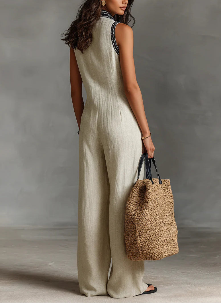 Maureen Loose Summer Jumpsuit: Effortless Style for Any Occasion