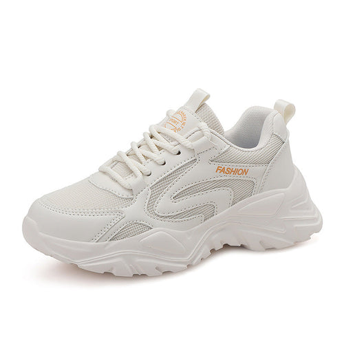 Women's Sporty Sneakers With Breathable Upper – Cushioned Comfort Shoes