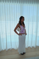 Women's Sequin V-Neck Sleeveless Fitted Top – Sparkly Party Tank Top