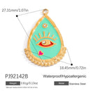 Timeless Evil Eye Stainless Steel Necklace – Protective Charm Pendant