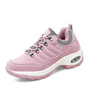 Women's Breathable Mesh Hiking Shoes With Elevated Sole Comfort