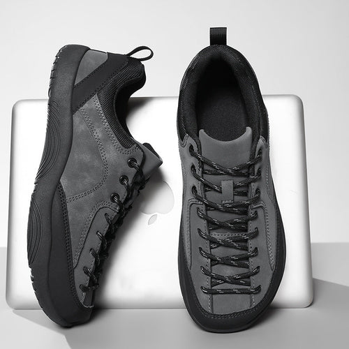 Women's Breathable Hiking Shoes With Non-Slip Sole And Lace Up Fit
