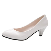 Women’s Elegant Block Heel Pumps – Comfortable Classic Dress Shoes
