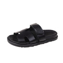 Women's Faux Leather Sandals With Adjustable Straps – Comfy Summer Footwear
