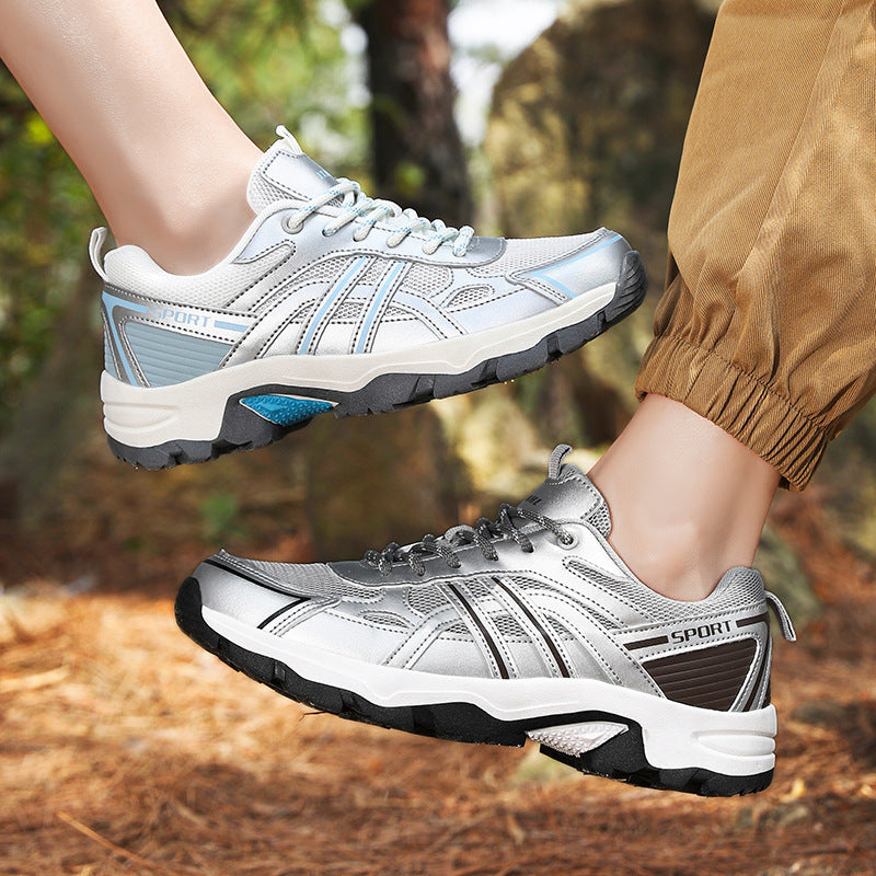 Women's Versatile Outdoor Running Shoes With Secure Lace Up Fit