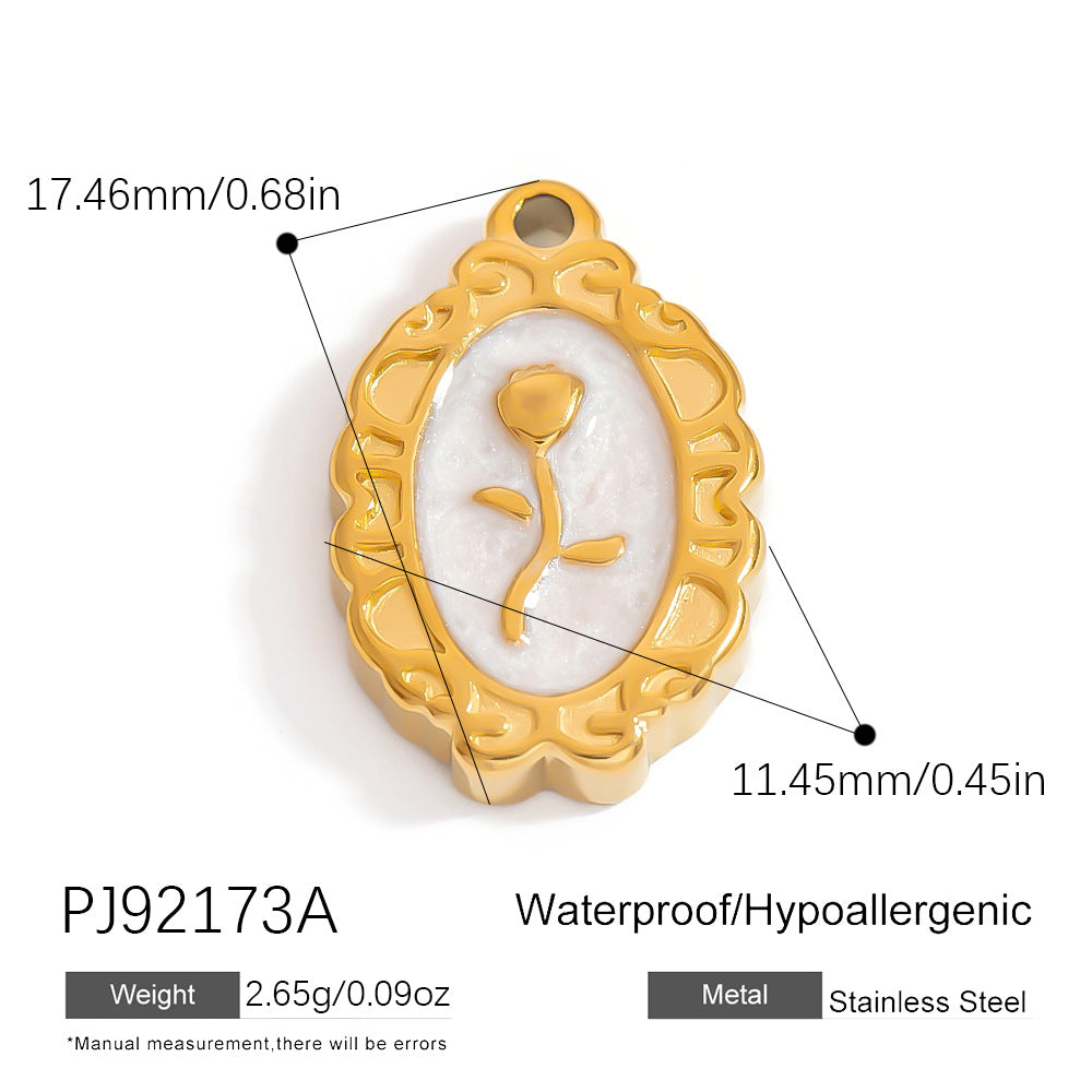 Timeless Evil Eye Stainless Steel Necklace – Protective Charm Pendant