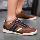 Women’s Blue Lace-Up Sneakers With Non-Slip Sole – Cushioned Comfort Shoes