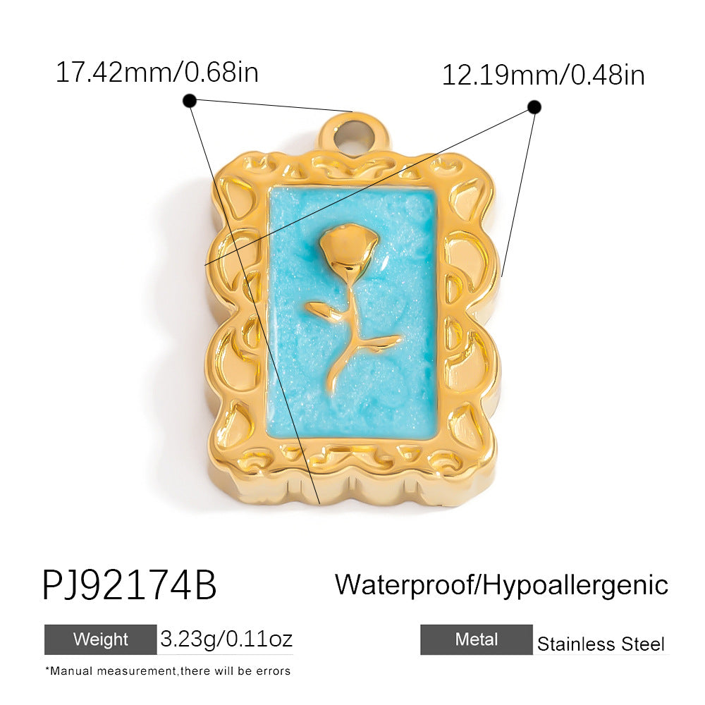 Timeless Evil Eye Stainless Steel Necklace – Protective Charm Pendant