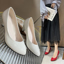 Women’s Elegant Block Heel Pumps – Comfortable Classic Dress Shoes