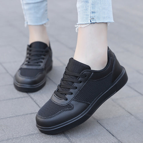Women's Sporty Everyday Sneakers With Breathable Upper – Casual Comfort Shoes