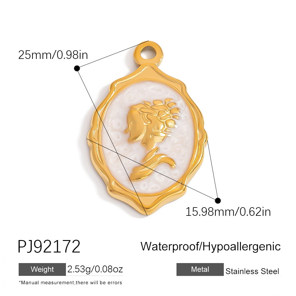 Timeless Evil Eye Stainless Steel Necklace – Protective Charm Pendant