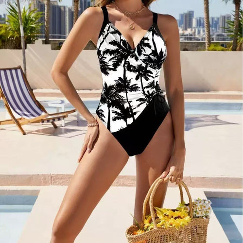 Womens Tummy Control Swimsuit Slimming Fit – Flattering One-Piece Swimwear