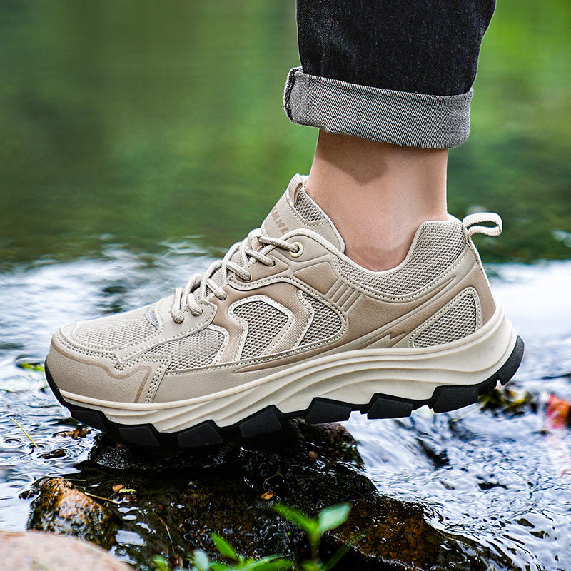 Women's Sporty Hiking Sneakers With Non-Slip Profile Sole Grip