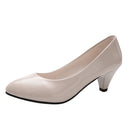 Women’s Elegant Block Heel Pumps – Comfortable Classic Dress Shoes