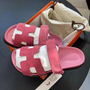 Women's Faux Leather Sandals With Adjustable Straps – Comfy Summer Footwear