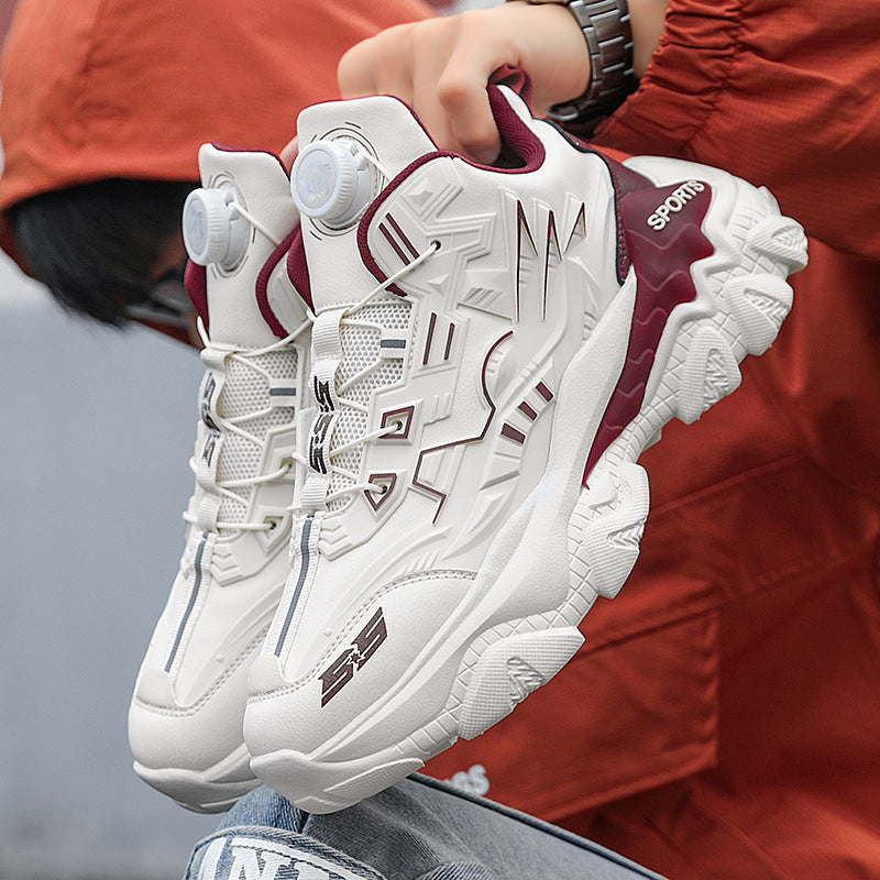 Women's Shock Absorbent Athletic Sneakers With Secure Lace Up Fit